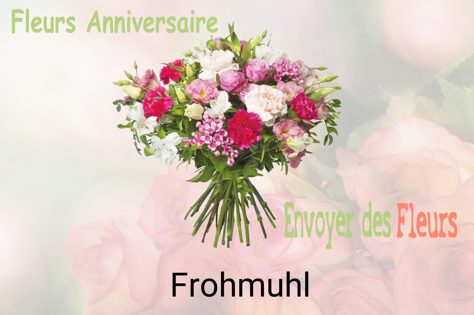 Bouquet de fleurs d’anniversaire livré à Frohmuhl