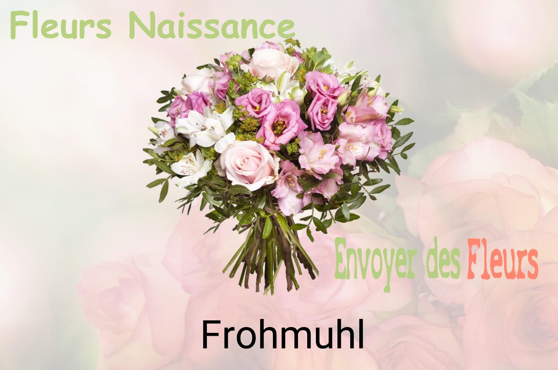 Bouquet de fleurs de naissance livré à Frohmuhl